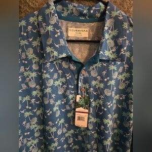 Cubavera Mediterranean Blue Size 2XL